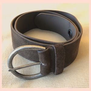 Aeropostale Genuine Leather Wide Brown Belt